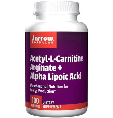 acetyl-l-carnitine alpha lipoic acid Acetyl Carnitine, Alpha Lipoic Acid & NADH pack of 60 capsules