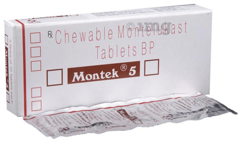 Montek 5 Chewable Tablet image