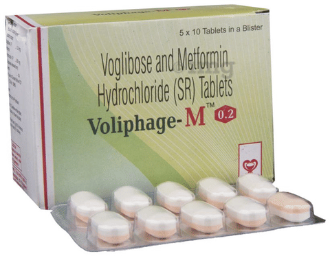 Voliphage-M 0.2 Tablet SR image Voliphage-M 0.2 Tablet SR image