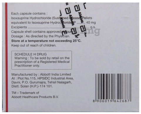 Duvadilan Retard Capsule SR image