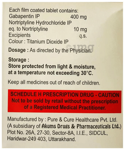 Gabalyf NT Tablet image