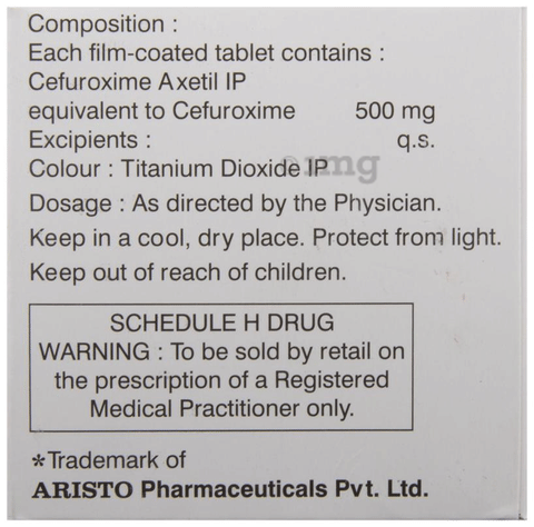 Forcef 500mg Tablet image