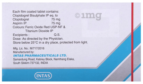 Clavix-AS 75 Tablet image