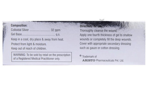 Megaheal Wound Dressing Gel with Colloidal Silver image Megaheal Wound Dressing Gel with Colloidal Silver image