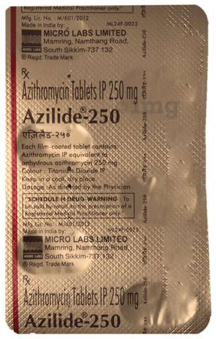 Azilide 250 Tablet image