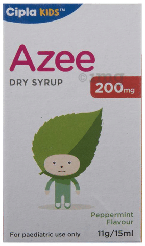 Azee 200mg Dry Syrup Peppermint