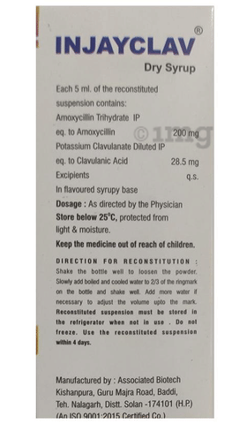 Injayclav Dry Syrup image