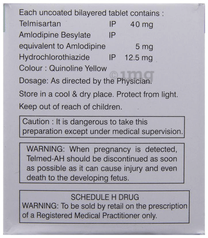 Telmed-AH Tablet image