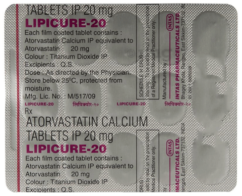 LipiCURE 20 Tablet image