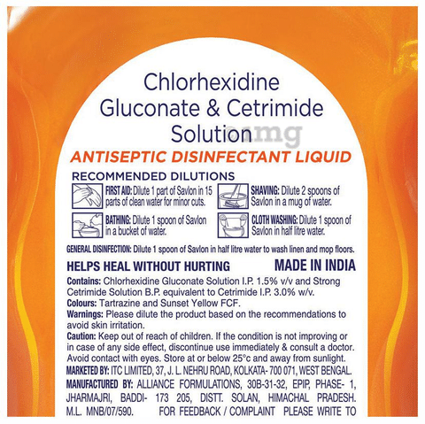 Savlon Antiseptic Disinfectant Liquid