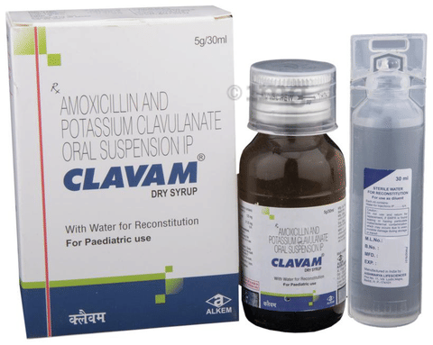 Clavam Dry Syrup image Clavam Dry Syrup image