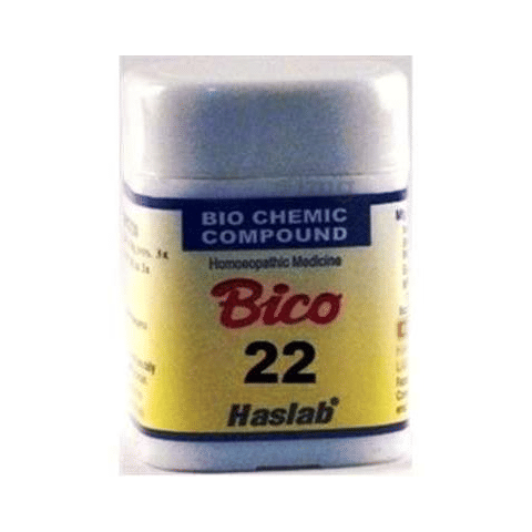 バンビさま専用  薬用BUBKA Haslab Bico 22 Biochemic Compound Tablet: Buy bottle of 20.0 gm