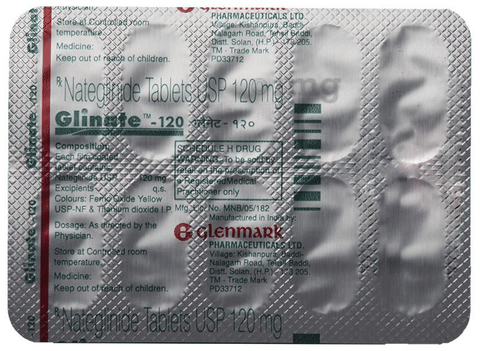 Glinate 120 Tablet image