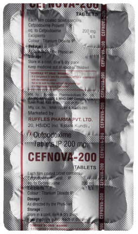 Cefnova 200 Tablet image