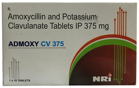 Admoxy CV 375 Tablet