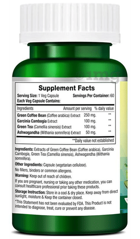 Morpheme Green Coffee+ Capsule image Morpheme Green Coffee+ Capsule image