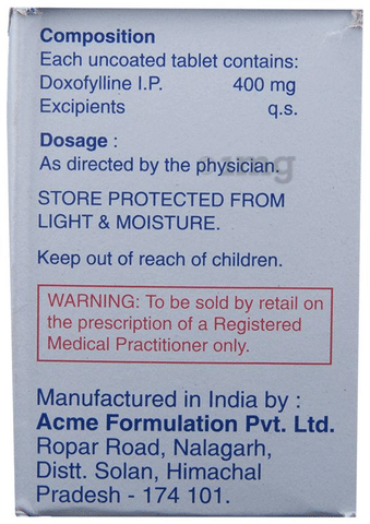 Doxovent Tablet image