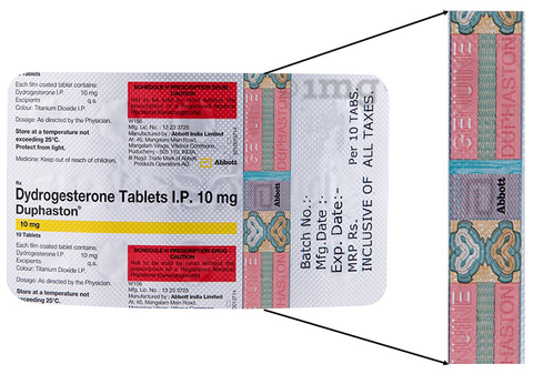 Duphaston 10mg Tablet image Duphaston 10mg Tablet image