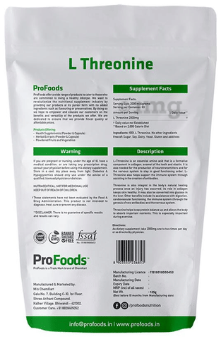 ProFoods L-Threonine Powder image