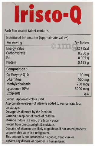 Irisco-Q Tablet image Irisco-Q Tablet image