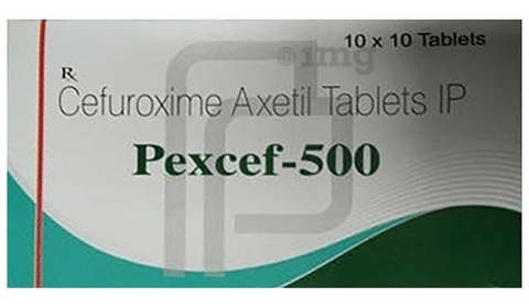 Pexcef 500mg Tablet image