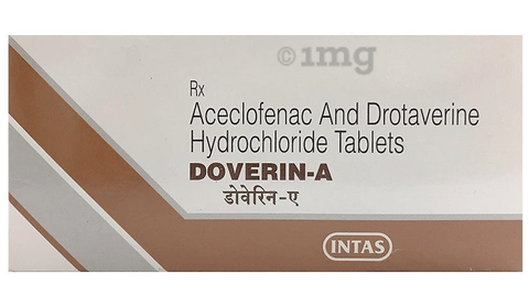 Doverin A 80mg/100mg Tablet image Doverin A 80mg/100mg Tablet image