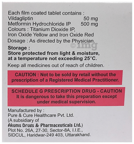 Vilmax-M 500 Tablet