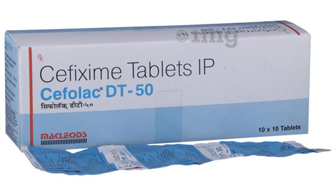 Cefolac DT 50 Tablet image