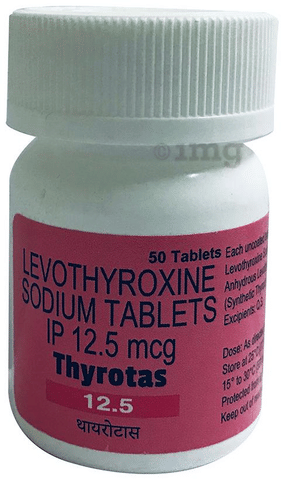 Thyrotas 12.5 Tablet image Thyrotas 12.5 Tablet image