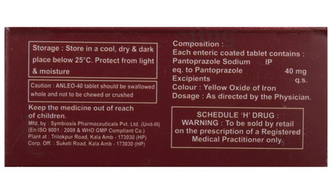 Anleo 40 Tablet image