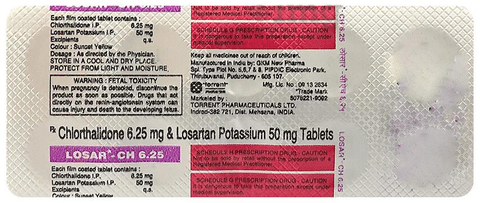Losar-CH 6.25 Tablet