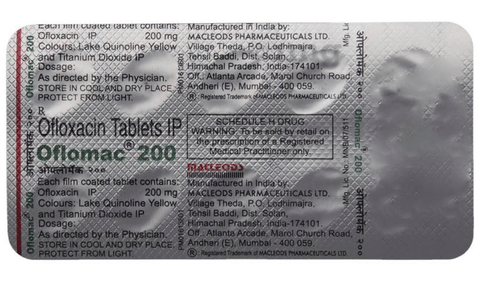Oflomac 200 Tablet image
