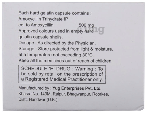 Yugmoxy 500 Capsule image