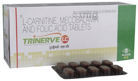 ट्राइनर्व एलसी टैबलेट image