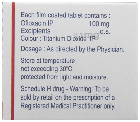 Zanocin 100 Tablet image