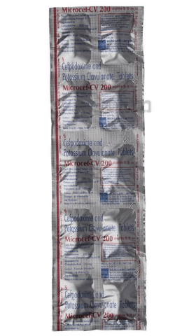 Microcef-CV 200 Tablet image