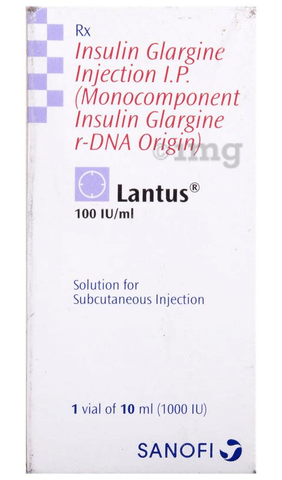 Lantus 100IU/ml Solution for Injection image