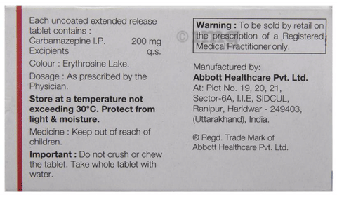 Mazetol SR 200 Tablet image