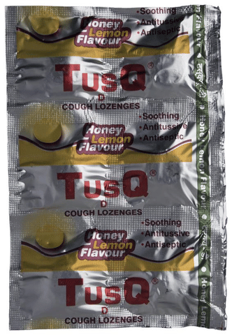 Tusq-D Cough Lozenges Honey lemon image