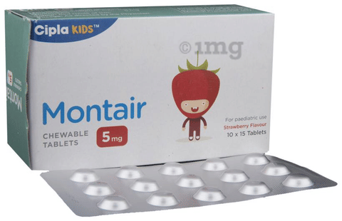 Montair 5mg Chewable Tablet Strawberry