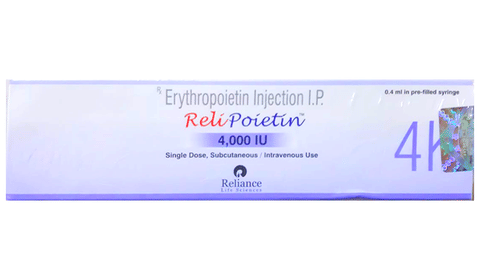 Relipoietin 4000IU Injection image Relipoietin 4000IU Injection image