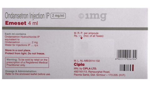 Emeset Injection 4ml image
