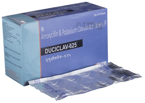 Duciclav 625 Tablet image