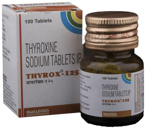 Thyrox 125 Tablet image