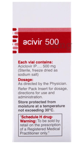 Acivir 500 Infusion image