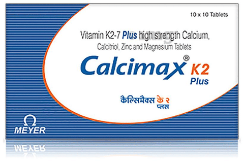 Calcimax K2 Plus Tablet image Calcimax K2 Plus Tablet image