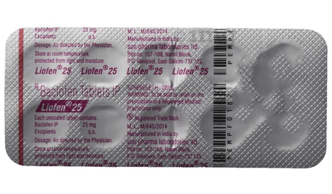 Liofen 25 Tablet image Liofen 25 Tablet image