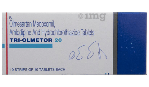 Tri-Olmetor 20 Tablet image Tri-Olmetor 20 Tablet image