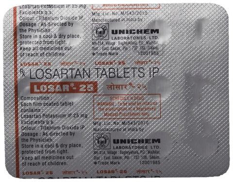 Losar 25 Tablet image