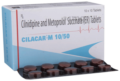 Cilacar-M 10/50 Tablet ER image